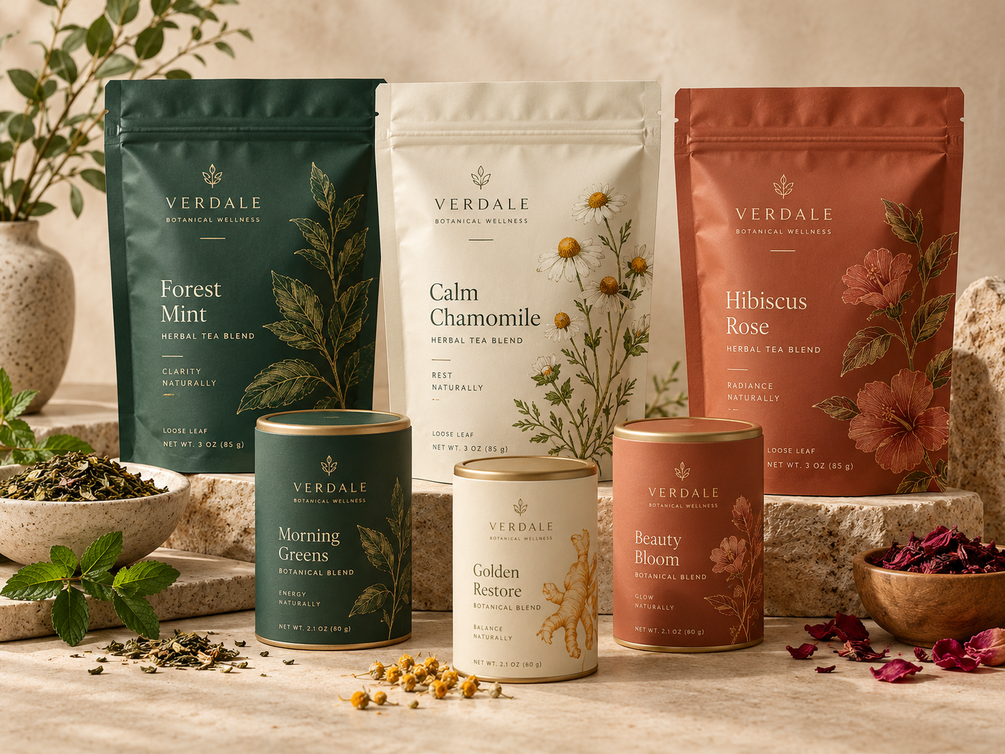 Product packaging mockup
